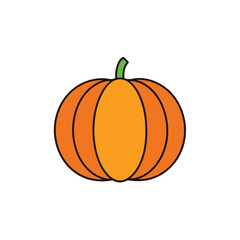 pumpkin isolated on white background