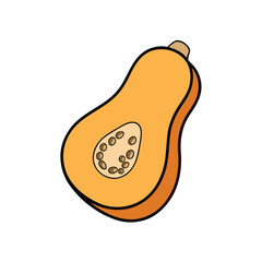 vector illustration of a dog