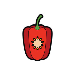 red bell pepper
