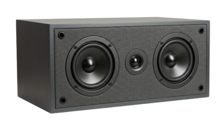 Isolated Center Channel Speaker for Home Theater System