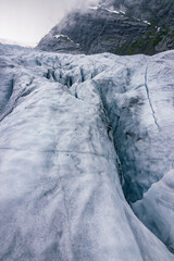 Beautiful view of the hike in Nigardsbreen glacier (Norway)


























