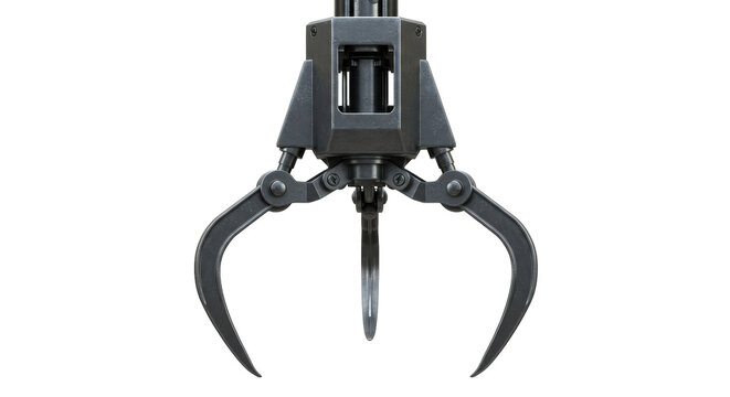 Isolated Robotic Claw Machine Arm for Gaming