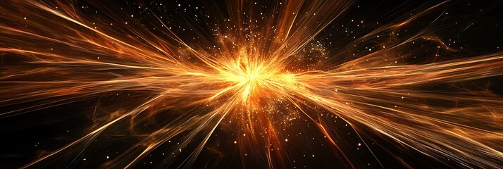 Fototapeta premium Fiery Orange Energy Burst Abstract Background Texture perfect for dynamic designs websites and presentations
