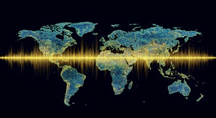 Global Communication Network: A World Connected by Sound Waves