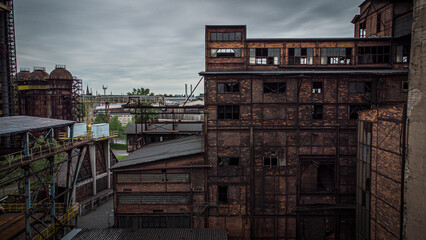 Dolni Vitkovice. DOV. Industrial Complex in Ostrava. Czech Republic.