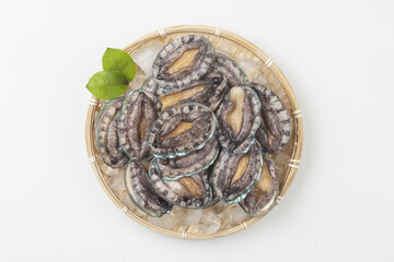 A general term for abalone and other shellfish.