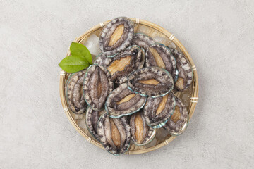 A general term for abalone and other shellfish.