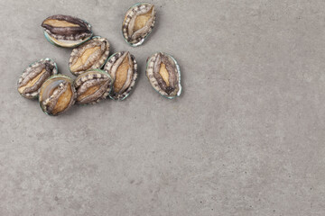 A general term for abalone and other shellfish.