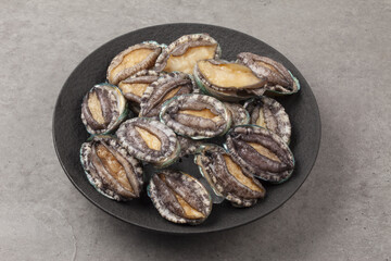A general term for abalone and other shellfish.