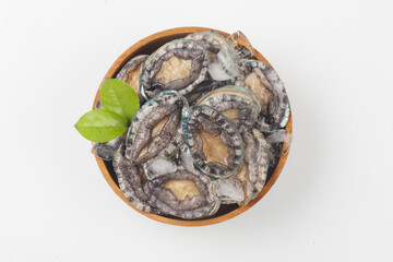 A general term for abalone and other shellfish.