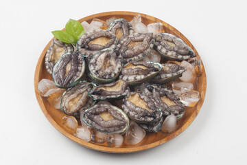 A general term for abalone and other shellfish.