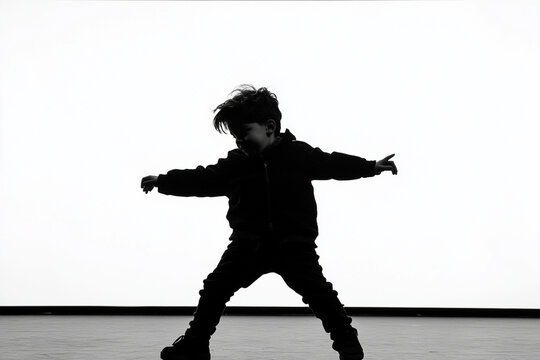 Dancer captured in mid-leap showcasing energy and grace