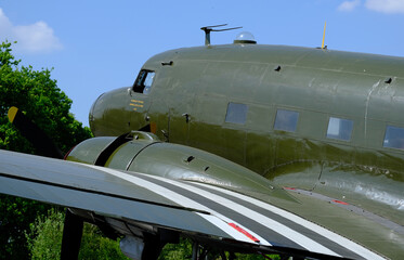 The Douglas C-47 Skytrain or Dakota (RAF designation) is a military transport aircraft developed from the civilian Douglas DC-3 airliner.