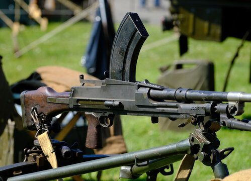The Bren gun (Brno-Enfield) was a series of light machine guns (LMG) made by the United Kingdom in the 1930s and used in various roles until 1992.