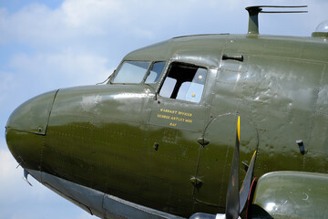 The Douglas C-47 Skytrain or Dakota (RAF designation) is a military transport aircraft developed from the civilian Douglas DC-3 airliner.