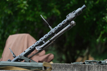 The MG 34 was envisaged and well-developed to provide portable light and medium machine gun infantry cover, anti-aircraft coverage, and even sniping ability.