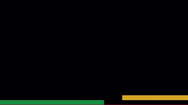 Juneteenth Background With Afro Woman Silhouette Art. 4k Animation