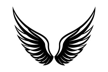 Winged Symbol Design Vector Illustration