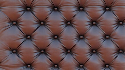 Fototapeta premium Luxury Brown Leather Upholstery Texture Background