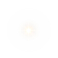 Spotlight png vector with neon projection, glow effect and burst. Shiny light stage with sparkle...