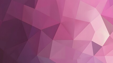 Obraz premium Abstract Pink Purple Geometric Low Poly Background