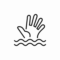 help hand icon sign vector