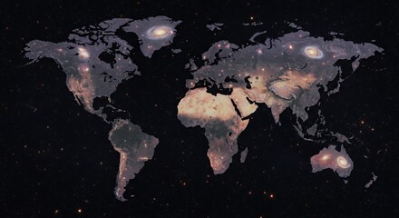 Cosmic Earth: Galaxies Mirrored on Our Planet