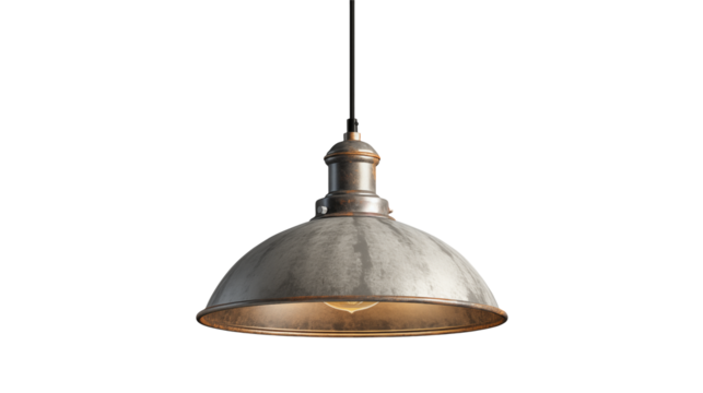 Rustic Metal Pendant Lamp Lighting Fixture Design