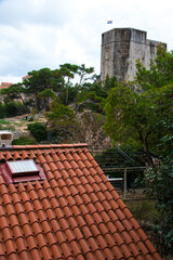 Obraz premium old castle tower