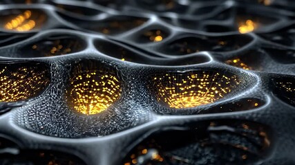 Abstract Technology Network Data Flow Background Video