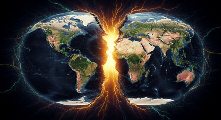 Global Catastrophe: A Fractured Earth