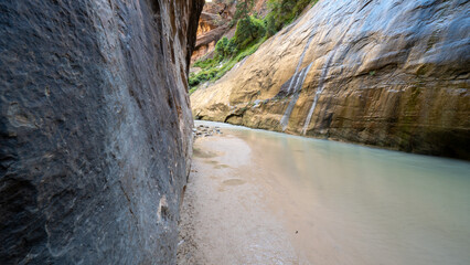 The Virgin River Narrows, Arches National Park, Utah