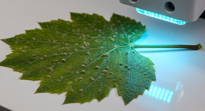 Ai Diagnosing Plant Diseases with Leaf Scanners