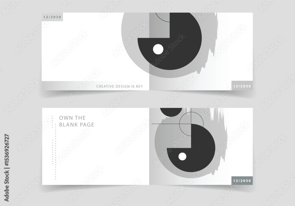 Poster cover design templates. abstract graphic design element . geometric background concept