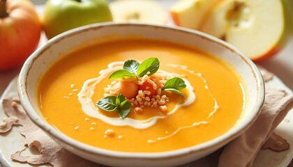 Creamy Autumn Apple Soup Recipe A Delicious and Healthy Fall Meal