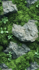 Moss Textures in Nature – Tranquil Ground Covers & Green Growth