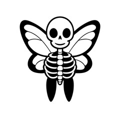 Obraz premium skeleton butterfly 
