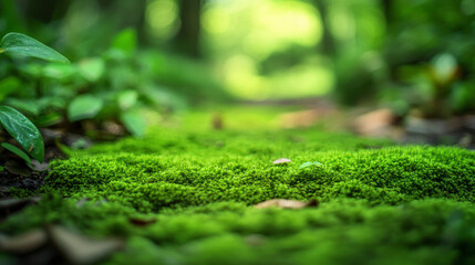 Moss Textures in Nature – Tranquil Ground Covers & Green Growth