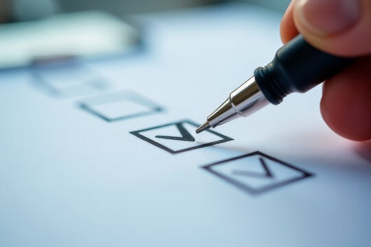 A person writing a to-do list on a piece of paper