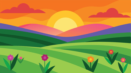 Obraz premium Thunderstorm Over Tropical Rainforest