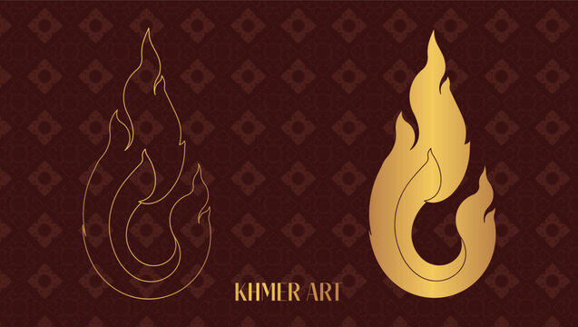 Khmer Ornament, Kbach Khmer, Khmer Art