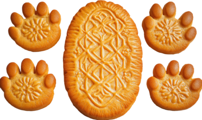 Delicious Paw Print Cookies