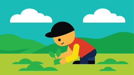 Cute Jungle Waterfall Bright Green Trees