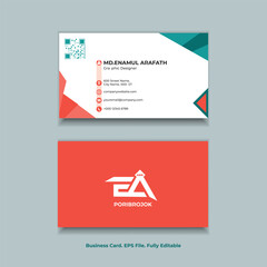 Business Card Template Design eps