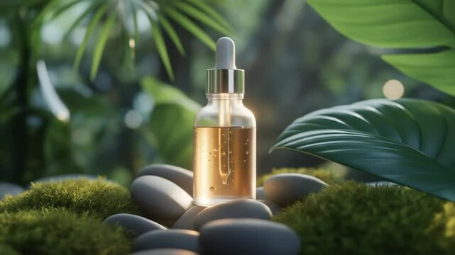 Serene Spa Essence: Botanical Beauty Elixir