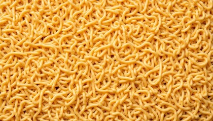 Delicious noodles closeup, a culinary feast on pristine white surface closeup