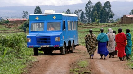 Rural healthcare van