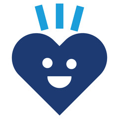 healthy heart medicine cardiology icon vector illustration