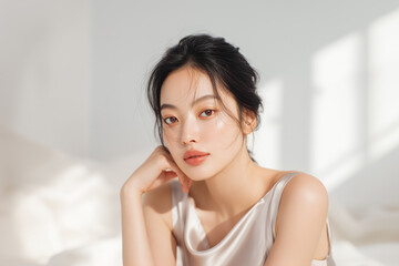 Beauty, makeup, pictorial, Korean, women