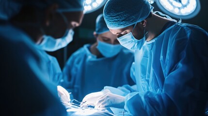 Surgical team in operation room (2)